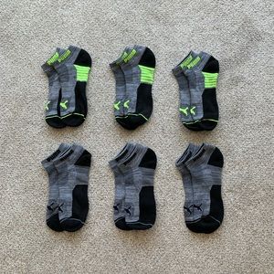 Puma Socks - 6 Pairs, low-cut